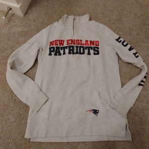 1/4 Zip Victorias Secret Pink Patriots Sweatshirt
